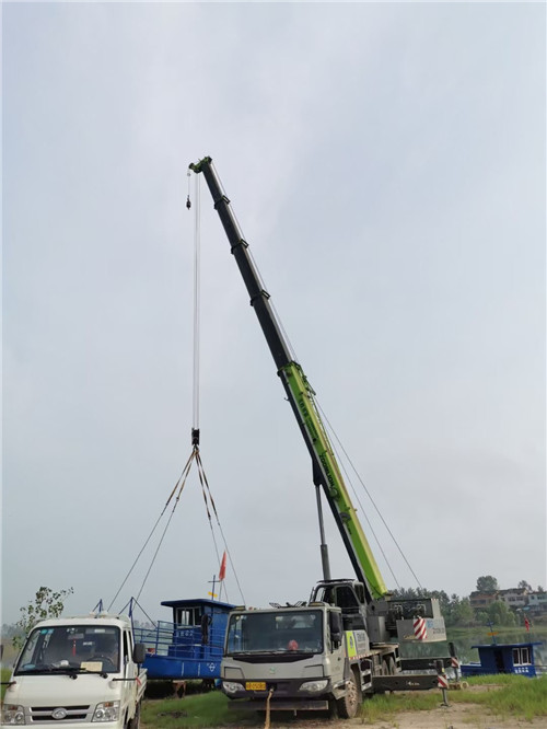 平鲁区桥梁建设吊装案例